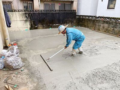 コンクリート打設