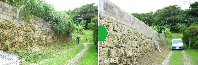 草刈り・木の伐採施工事例