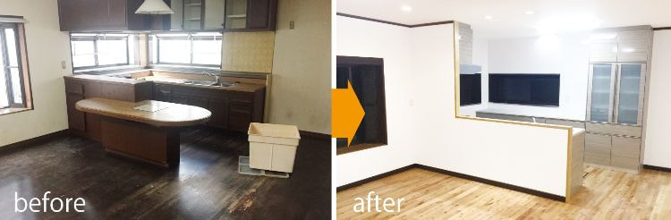 トータルリフォームビフォーアフター